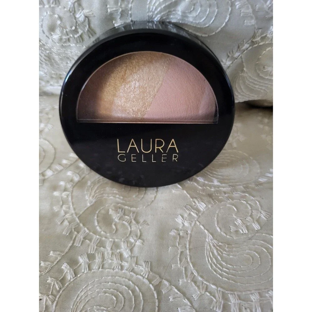 Laura Geller Baked Highlighter Natural Glow Quad French Vanilla Quad 0.26oz/7.5g